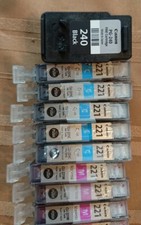 22pc Canon Empty Ink Cartridge 221 220 240 251 XL Refillable black Cyan Magenta