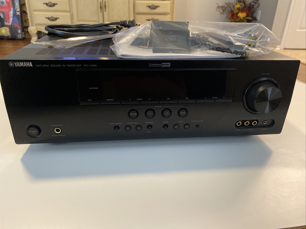 Yamaha RX V465 5.1 Channel 105 Watt Receiver 989898293223| eBay