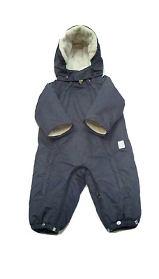 REIMA TIEFBLAU BABY SKIANZUG SCHNEEANZUG ALL IN ONE MANTEL ALTER 3 MONATE GRÖSSE 62