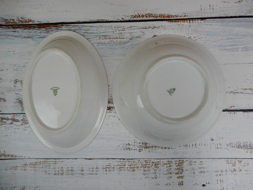 Set of 2 Serving Bowls Queen Pattern Heinrich & Co.Selb Bavaria - Picture 5 of 6