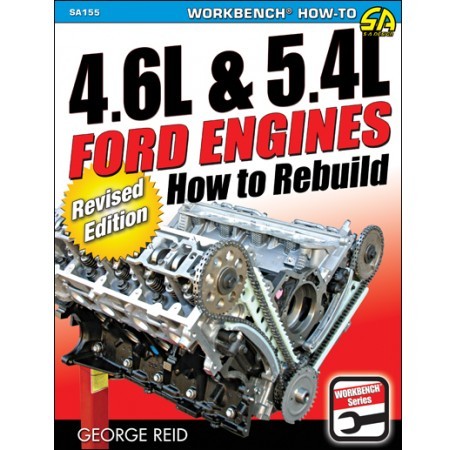How To Rebuild Ford 4.6L & 5.4L Engines Manual Book (SOHC, DOHC, 2V, 3V, 4V) - SA155