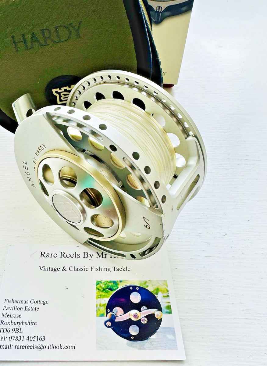 Hardy Angel Mk1 #6/7 Trout Fly Reel with Backing Line Box & Case