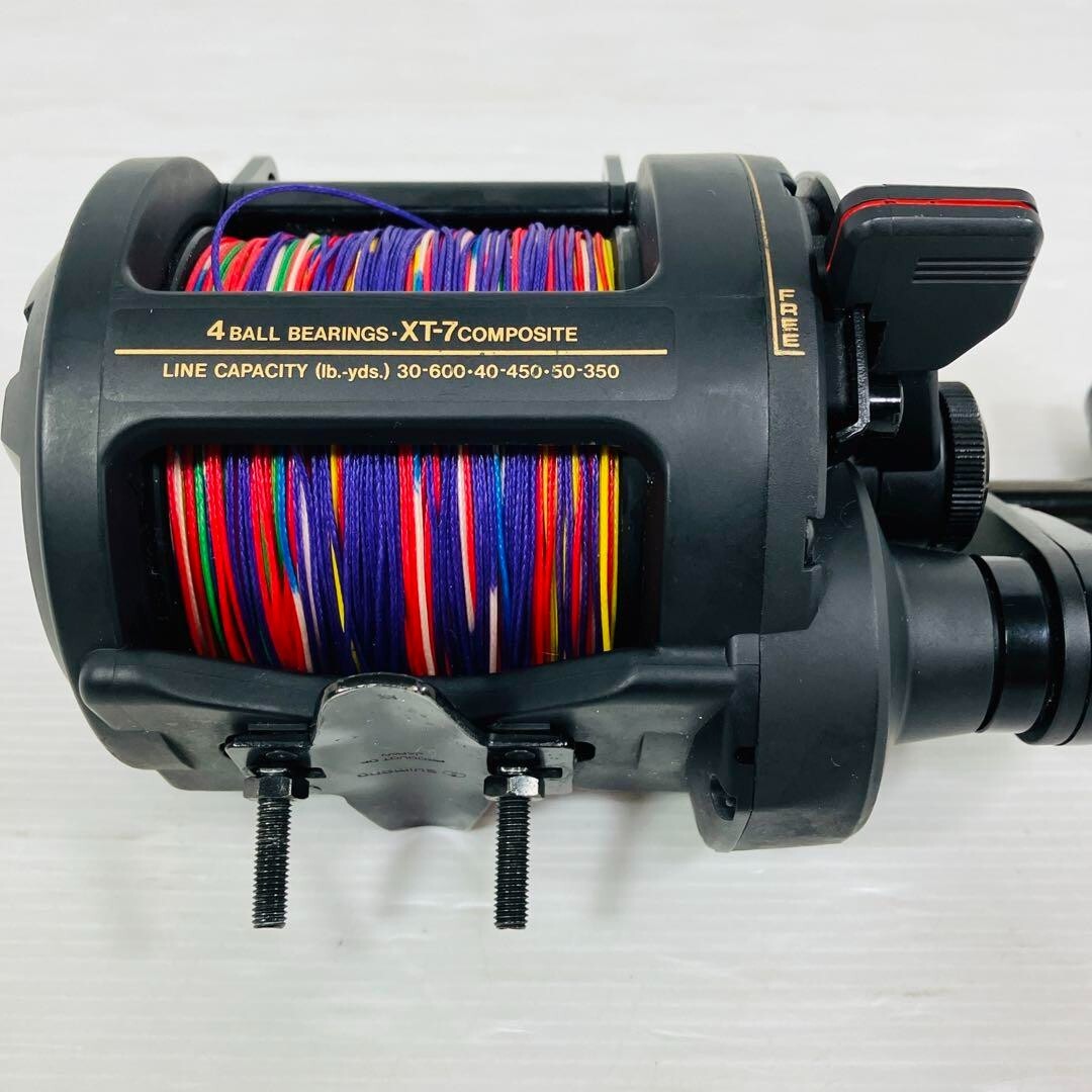 Shimano Triton Beastmaster GRAPHITE 2 speed 20/50 Used Shimano Triton Beastmaster GRAPHITE 2 speed 20/50 Used