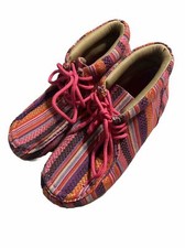 Blazin Roxx Riley Girl's Size 1 Multi Color Ankle Boots Lace Up Super Cute