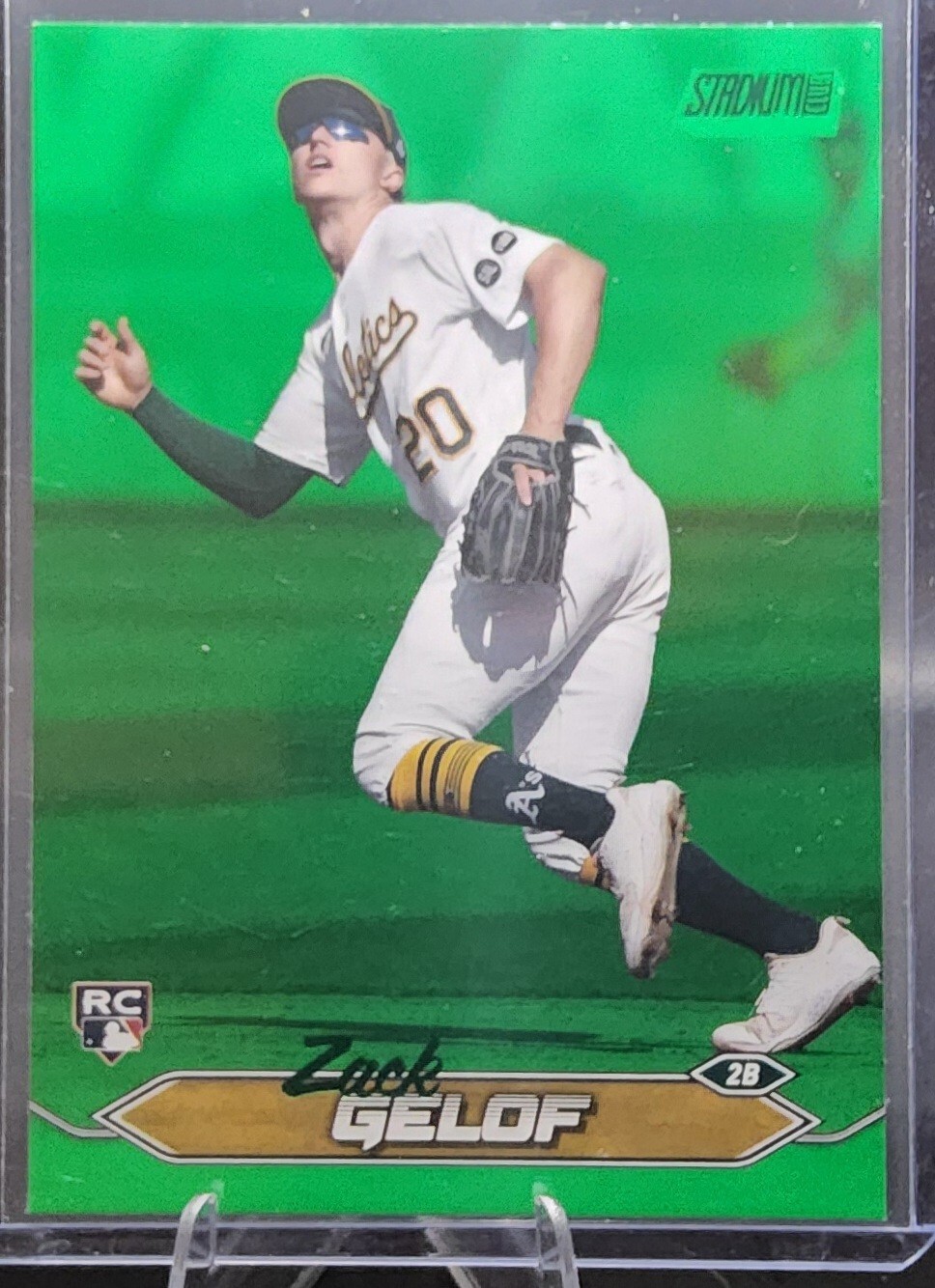 2024 Topps Stadium Club Zack Gelof #281 Green Foil Rookie SP /199 Oakland A's 🔥