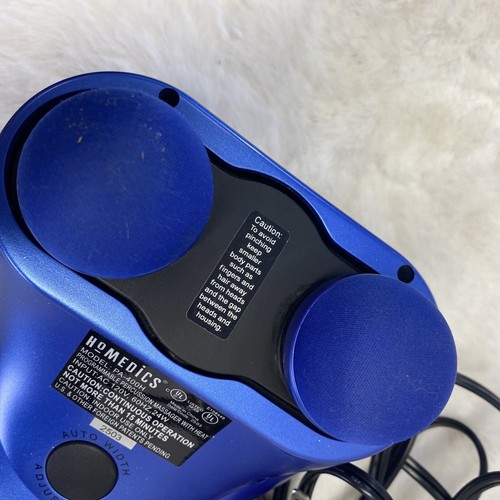 Homedics PA-400H Select Massaggiatore a Percussioni Programmabile con Portatile Blu Calore - Foto 9 di 14