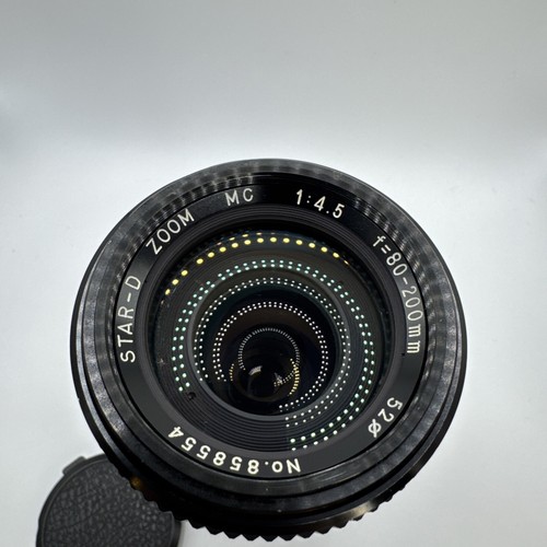 Star-D Camera Lens 1:4.5 F=80mm-200mm Zoom MC #858554 Not Tested! Read