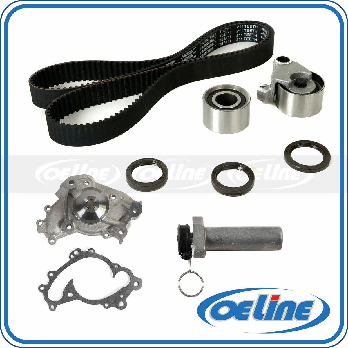 Mizumo Auto MA-9761244216 Timing Belt Kit Water Pump Gasket Compatible With/For 95-04 Lexus Toyota Avalon Camry 3.0 1MZFE