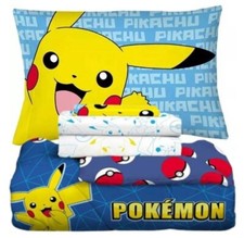 Pikachu "I Choose You" Kids Reversible Bed Set-W8800529231, W83776599491
