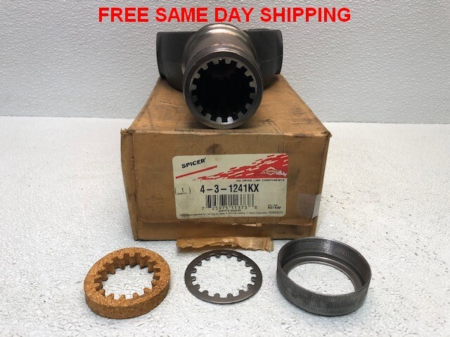 SPICER SLIP YOKE 1550 SERIES 4 3 1241KX ITEM 748002 Q2 EBay
