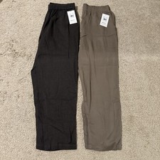 RVCA Women New Yume Herringbone Pant Sz M Yume Pant Sz LARGE LOT OF 2 NWT