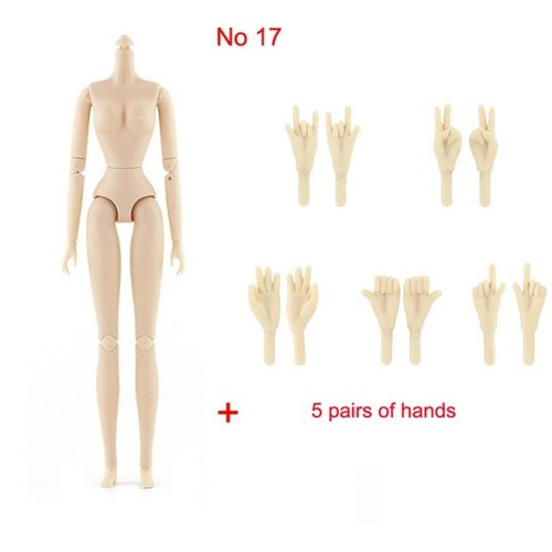 29cm Ball Jointed Doll Nude Doll Body BJD 1/6 Scale Puppe Base Doll Body - Picture 20 of 37