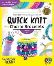 Creativity for Kids Quick Knit-Charm Bracelets