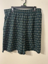 Vintage VTG 1980s Box Office Womens Forest Green Bermuda Shorts Size 20W