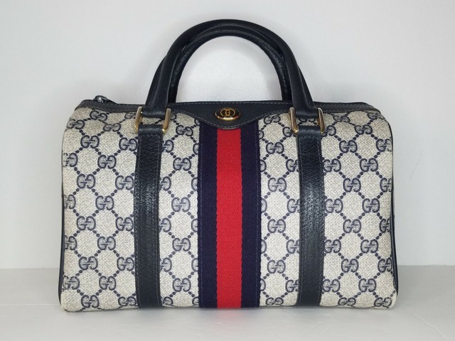 gucci boston bag blue