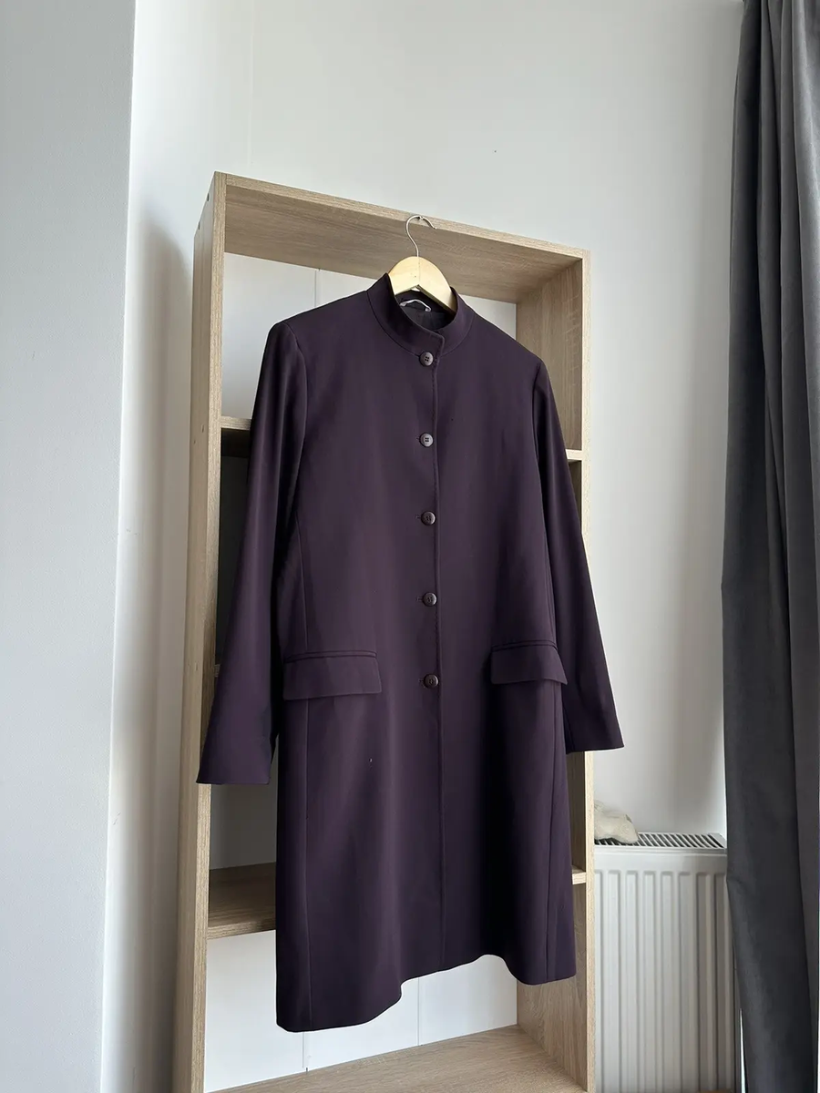 【MAX MARA】ライトコート パープル VTG Max Mara Coat Violet Light Size 42 | eBay