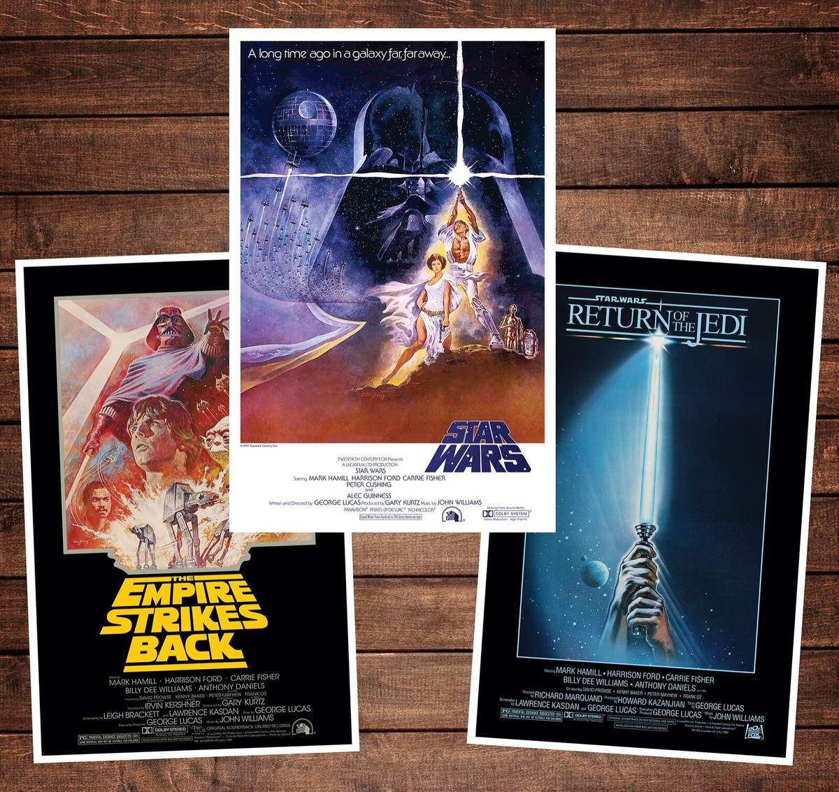コレクション STAR WARS TRILOGY POSTER BOX LE1600 Star Wars Trilogy 11x17 Movie POSTER Set - New Hope, Empire