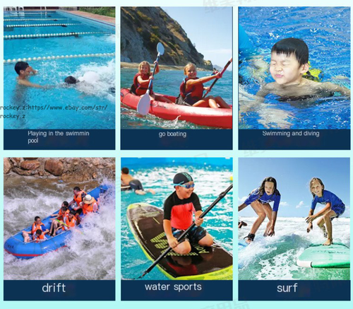 Swim Vest Kids Child Float Jacket Swimming Life Jacket Adjustable Safety Straps - Picture 15 of 17