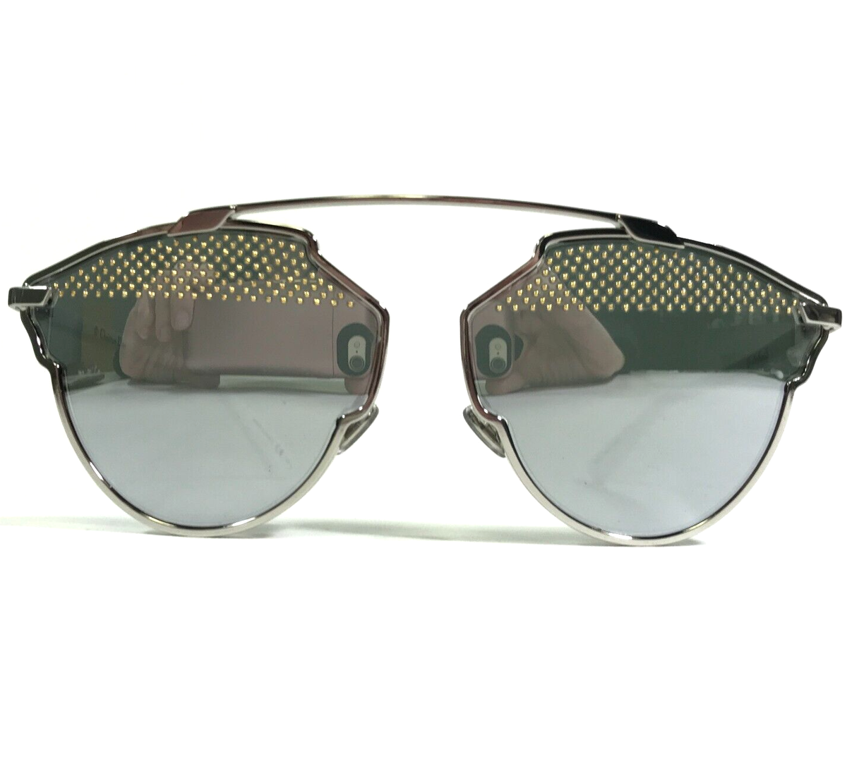 Christian Dior Sunglasses DiorSoRealS 85LDC White Silver Christian Dior Sunglasses DiorSoRealS 85LDC White Silver