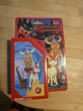 Hasbro Cartoon Classics Dungeons & Dragons Bobby & Uni Action Figures with D12