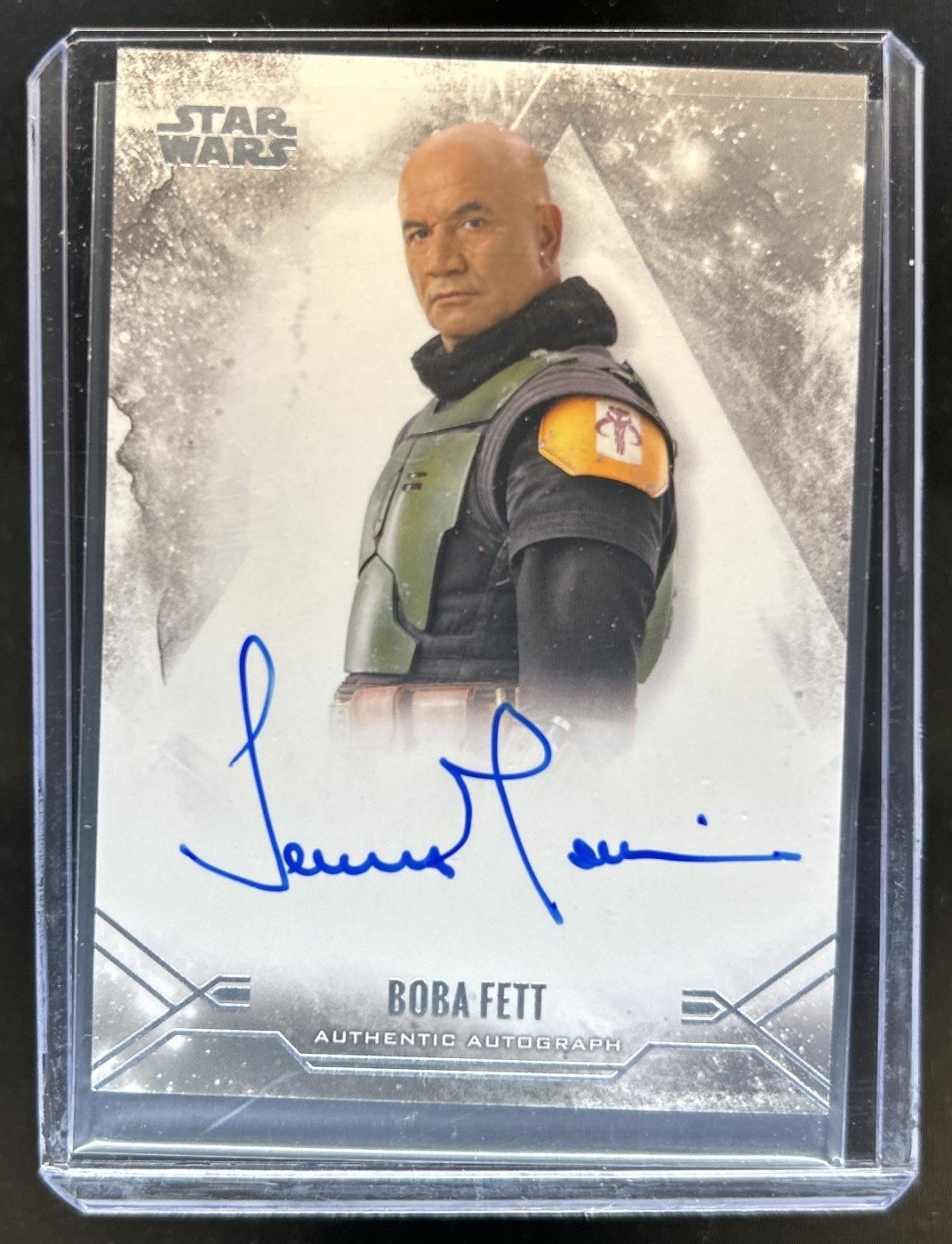 2025 Star Wars Smugglers Outpost Temuera Morrison Boba Fett Stellar Auto #SSA-TM
