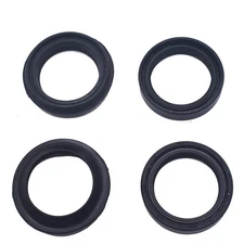 Front Fork Dust Seal Set For Motorcycle 41-7184  AB56-125 39×52×11 black