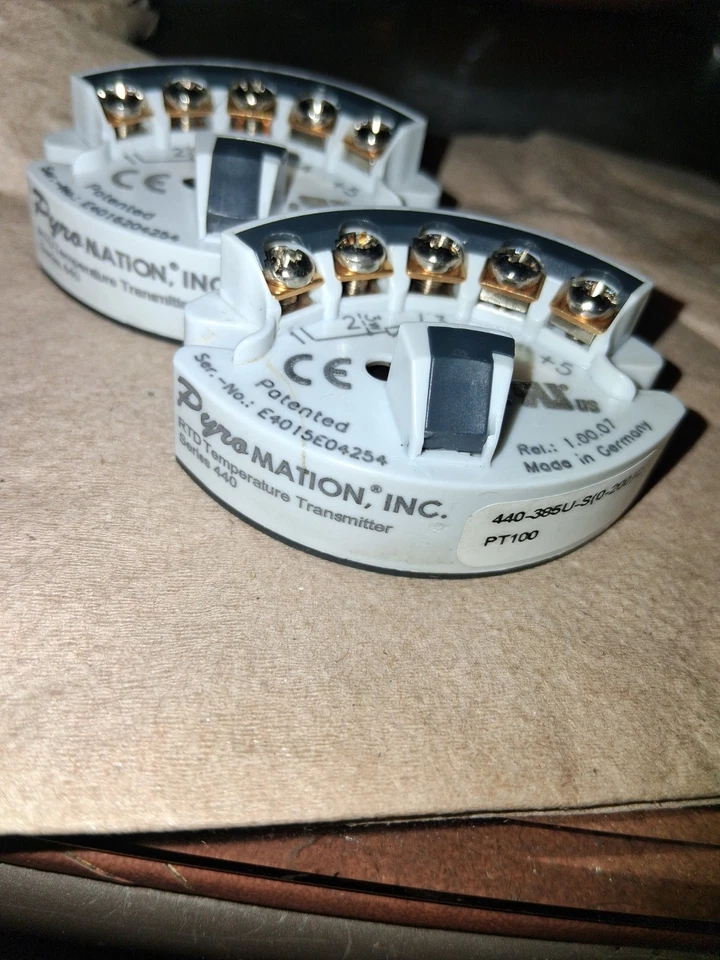 Pyromation Inc RTD Temp Transmitter 440-386U-S(0-200C) PT100 - Image 3 of 4