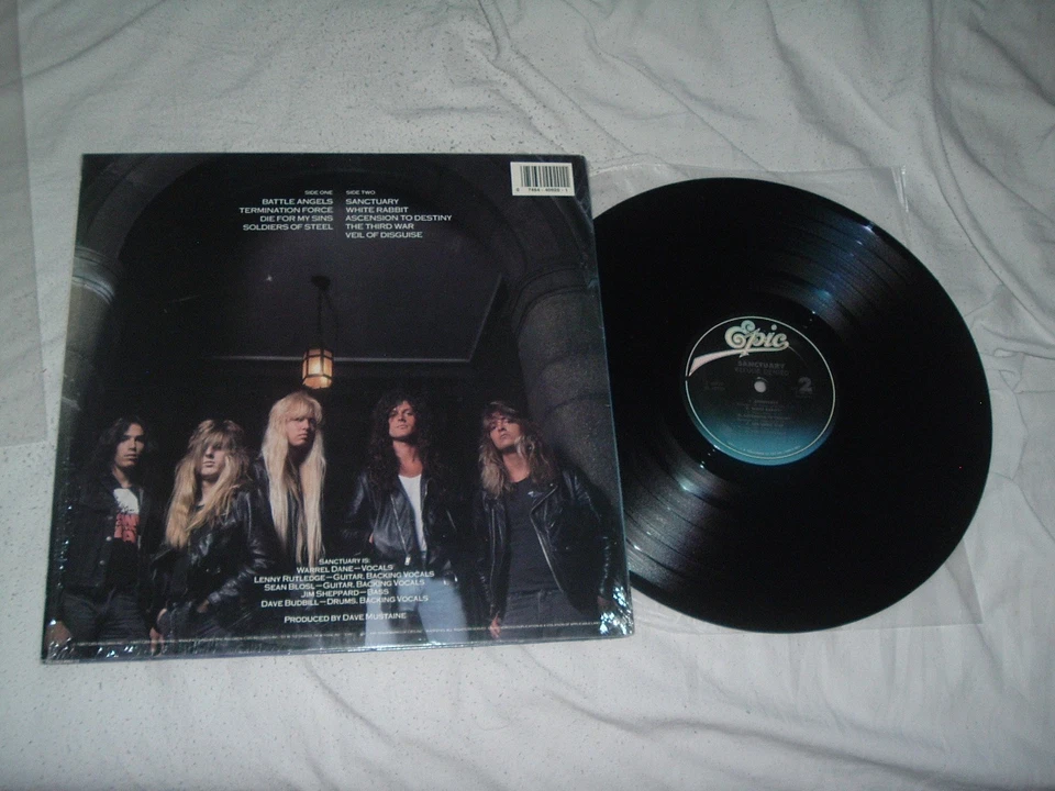 SANCTUARY Refuge Denied '88 SHRINK + HYPE STICKER 1st press NEVERMORE MEGADETH Foto 2 de 4