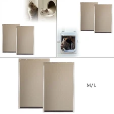 2x Dog Door Replacement Flaps Pet Supplies Windproof Extreme Weather Longer