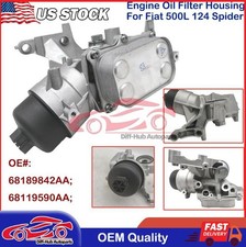 Engine Oil Filter Housing Fits For Fiat 500L 124 Spider 68189842AA