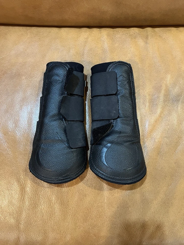 Lemieux Black Brushing Boot Pair Horse-Large - Image 2 of 4
