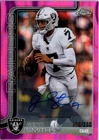 2025 Topps Chrome Geno Smith Pink Lava Refractor (RAW)