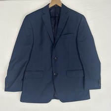 Michael Kors Men  s 38S Blazer Blue Classic Fit Suit Coat Formal Jacket