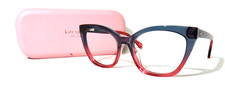 New Kate Spade New York Lelia eyeglass frame 52-17-140 Blue/Pink fade eyewear