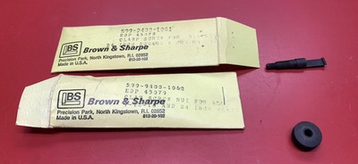 NOS Brown and Sharpe 9-24'' Combination Square Head Clamp Nut & Screw 1061 1062