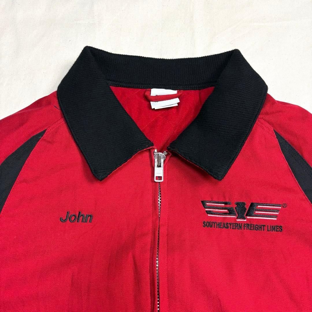USA Southeastern Freight Lines Work Jacket Embroi… - image 2