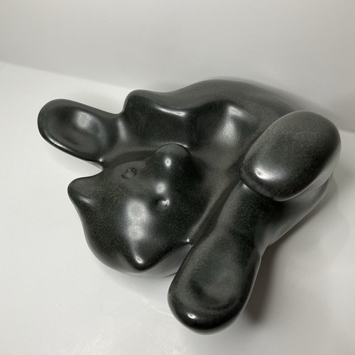 Vtg 2003 Pigeon River Pottery Black Bear-RASCAL- signed T. Bullen - Picture 2 of 10