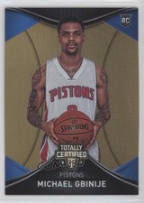 2016-17 Panini Totally Certified Rookies Gold 2/10 Michael Gbinije #133 6l7