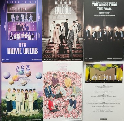 BTS MOVIE WEEKS フォトカード　 7枚セット BTS MOVIE WEEKS MEGABOX Photocard Set (7 Photocards)