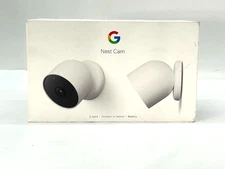 Google Nest Cam 2nd Generation Battery Powered, Wireless, Outdoor/Indoor, 2-Pack