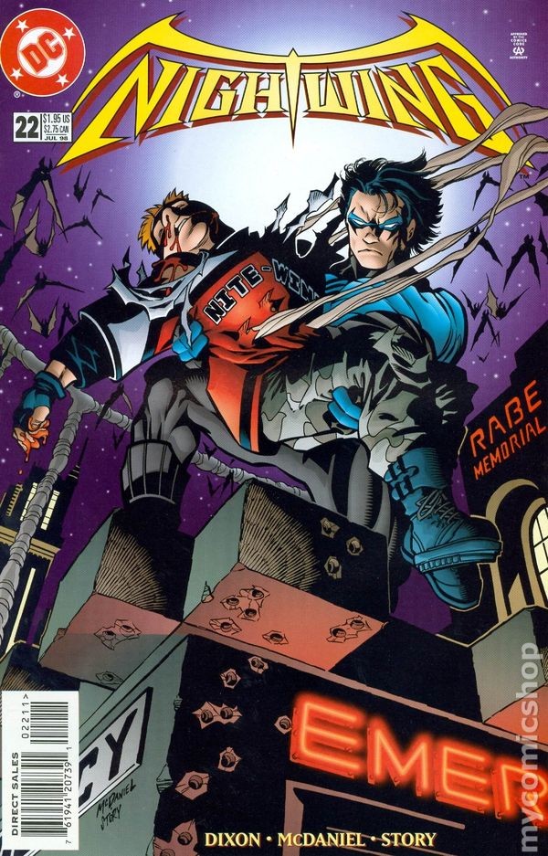 Nightwing #22 VG 1998 Stock Image Low Grade