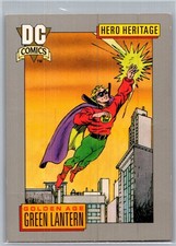 1991 DC Comic Cards Green Lantern Hero Heritage Set Of 3