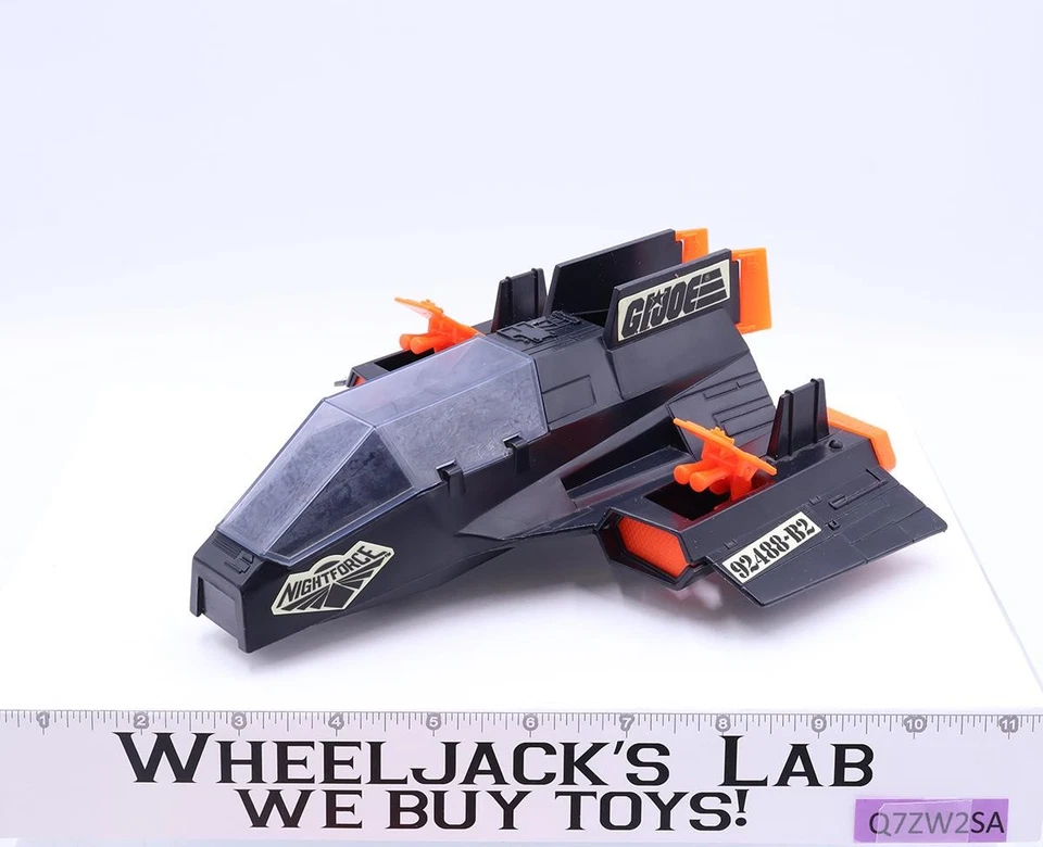 Night Shade Night Force 100% Complete GI Joe 1988 Hasbro Action Figure Vehicle - Image 2 of 4