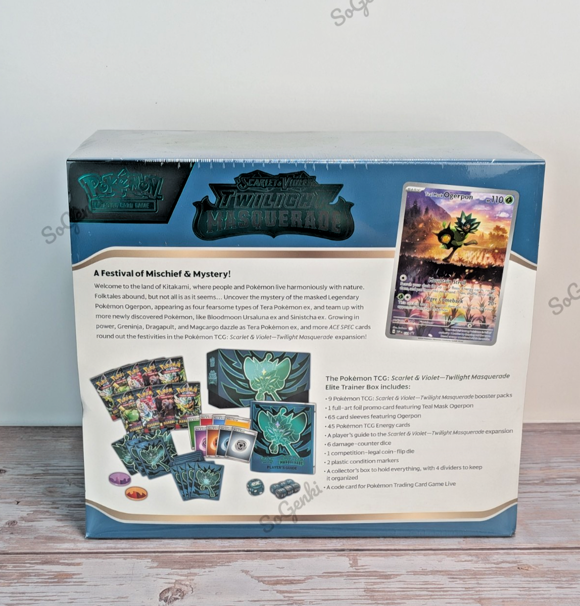 pokmon trading card game twilight masquerade Pokemon TCG: Scarlet and Violet Twilight Masquerade x1 Booster Pack Sealed