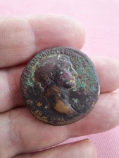 Big Roman Ae SESTERTIUS of TRAJAN 
