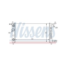 Radiateur Opel COMBO