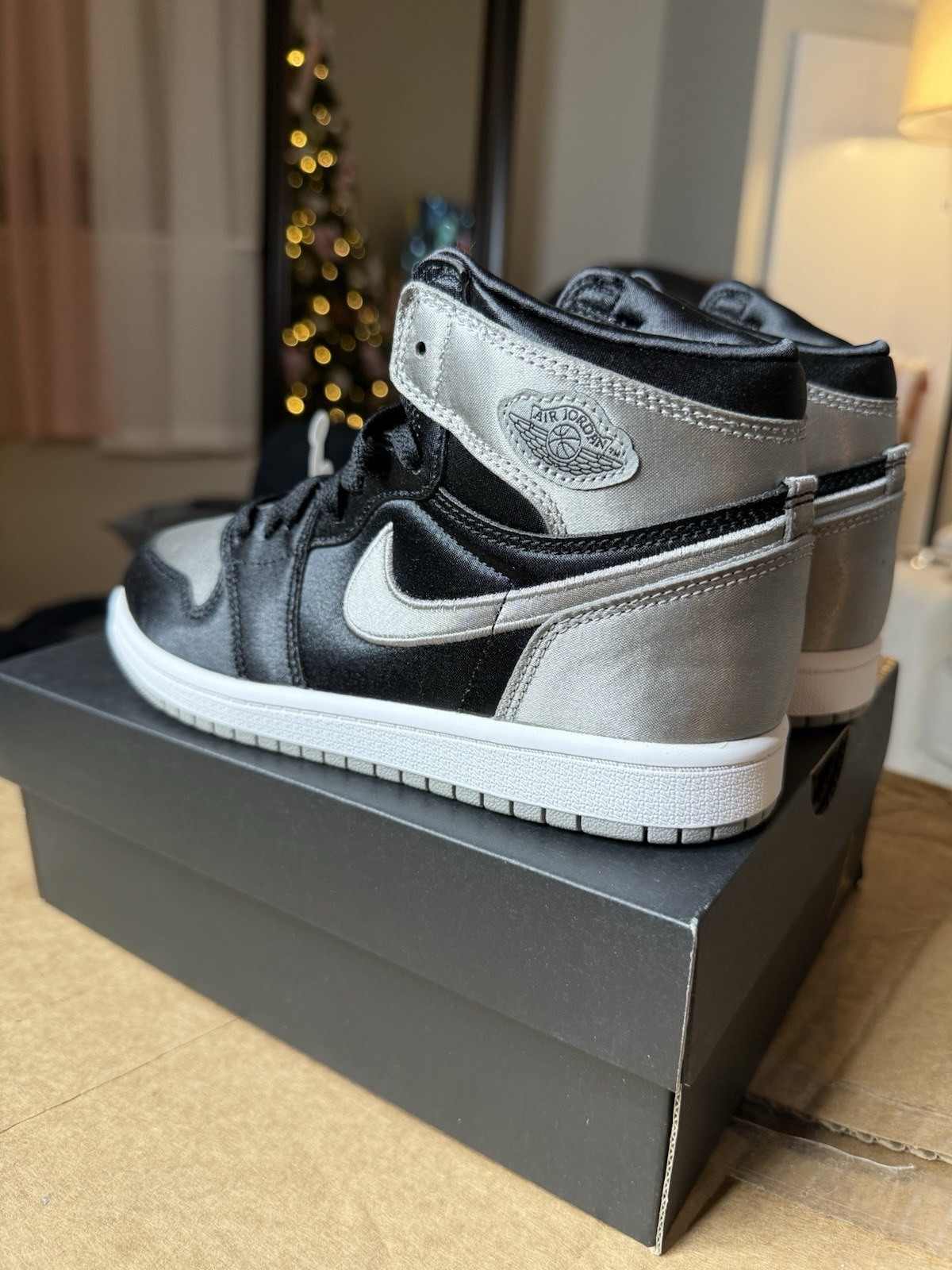 Size 3Y Nike Air Jordan 1 Retro High OG Satin Shadow GS FD5304 010 Brand New