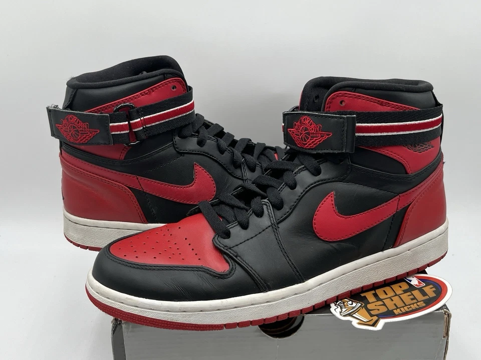 Nike Air Jordan Retro 1 High OG Correa Bred Banned 2008 Talla 10 Auténticas Usadas  Foto 2 de 4