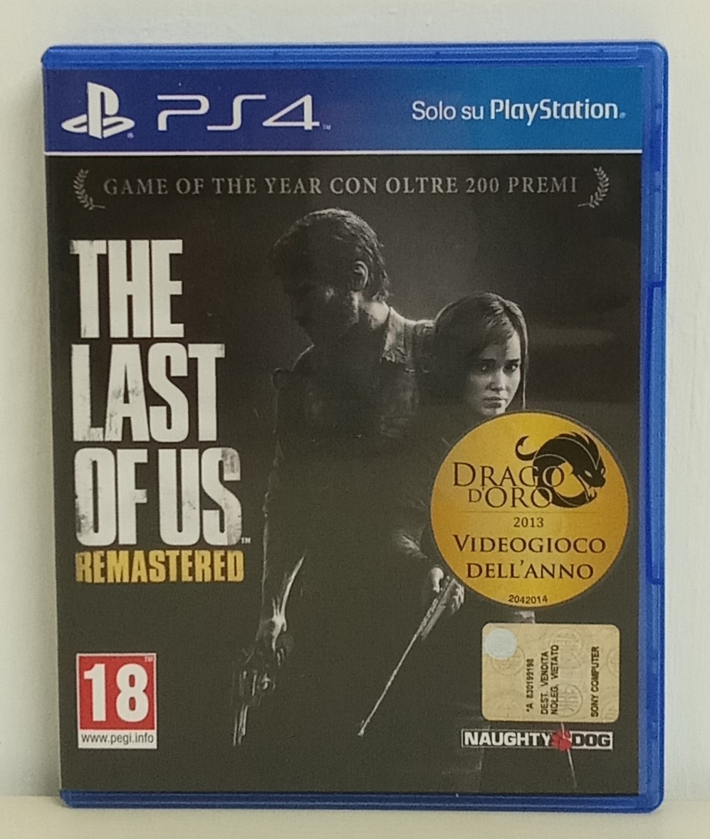 The Last of Us Remastered Goty PS4 Playstation 4 Game of the year