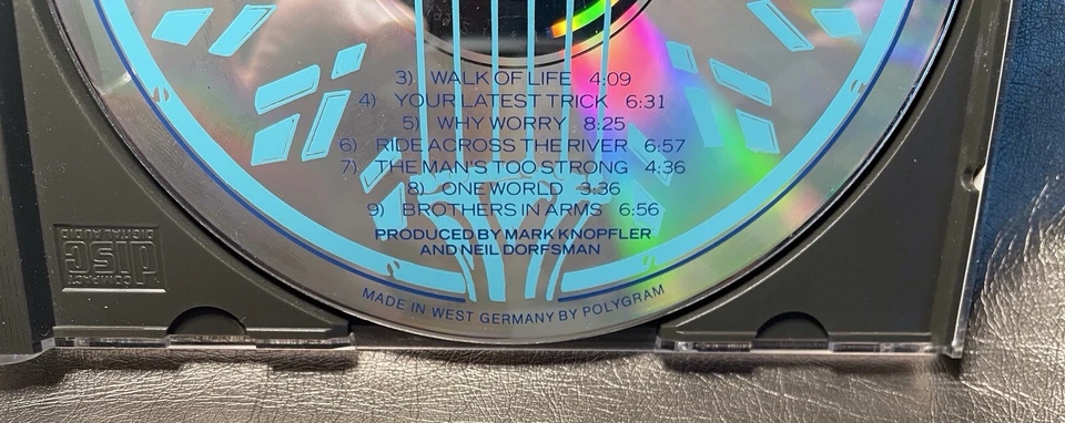 DIRE STRAITS ~ Brothers In Arms TARGET Era CD W. Germany Polygram Mark Knopfler - Image 4 of 4